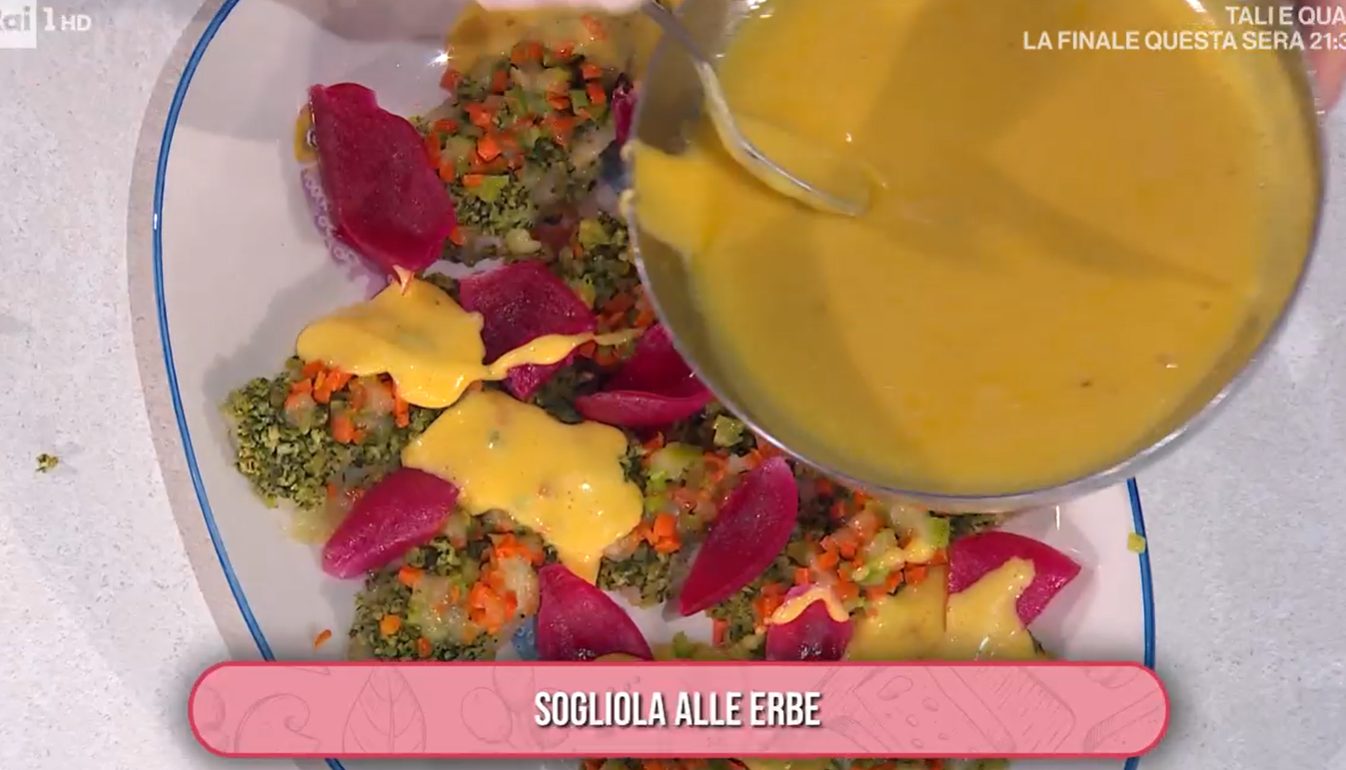 michele farru fa sogliola alle erbe