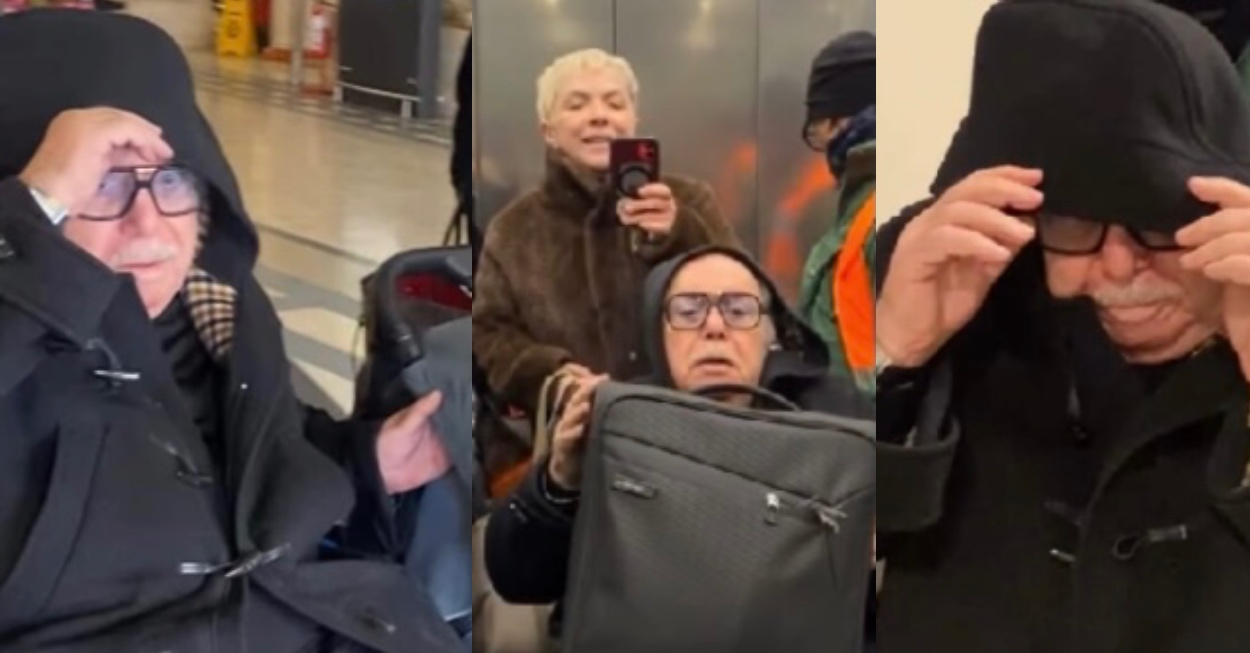 lino Banfi sedia rotelle