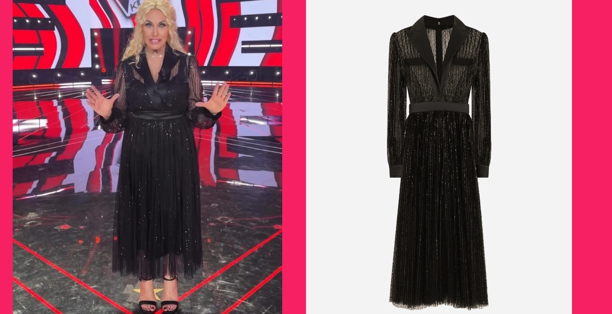 antonella clerici abito dolce e gabbana