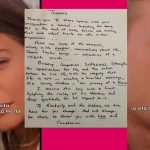 katie holmes lettera
