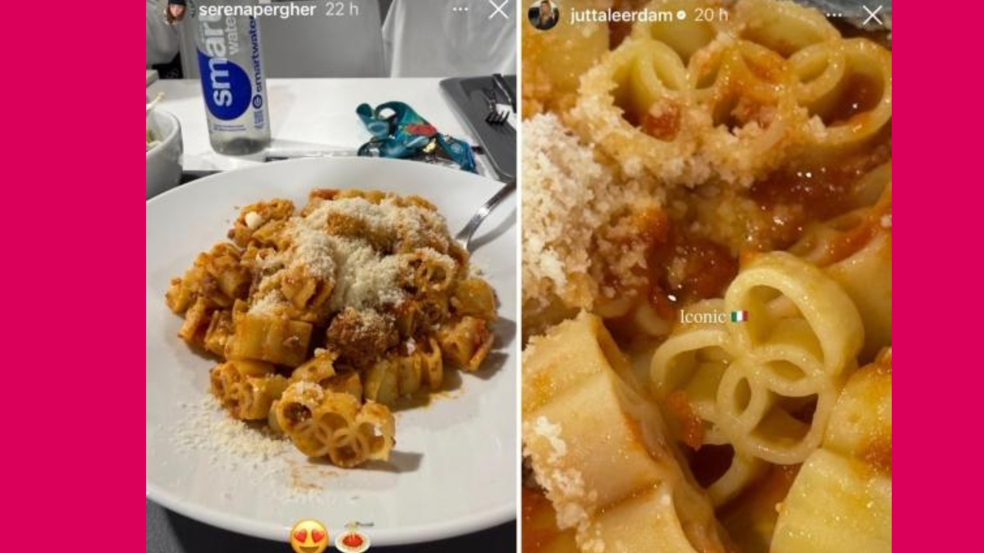 olimpiadi pasta 5 cerchi