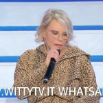 felpa leopardata maria de filippi