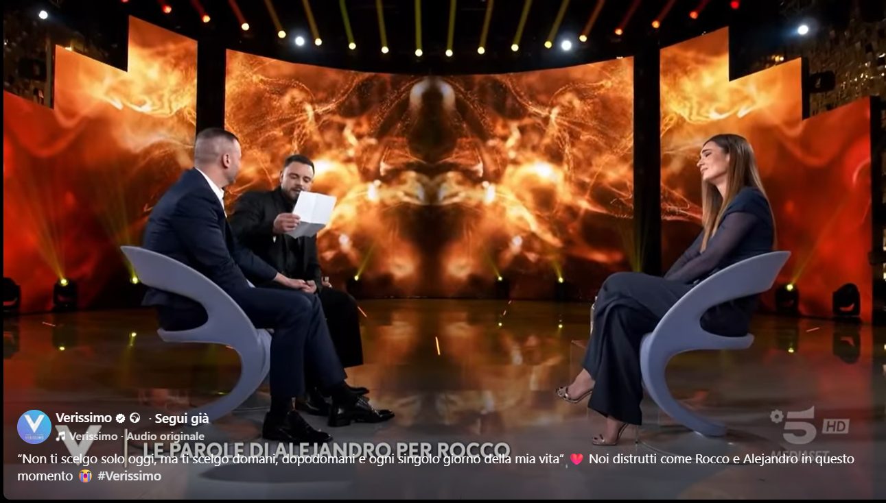 rocco casalino verissimo