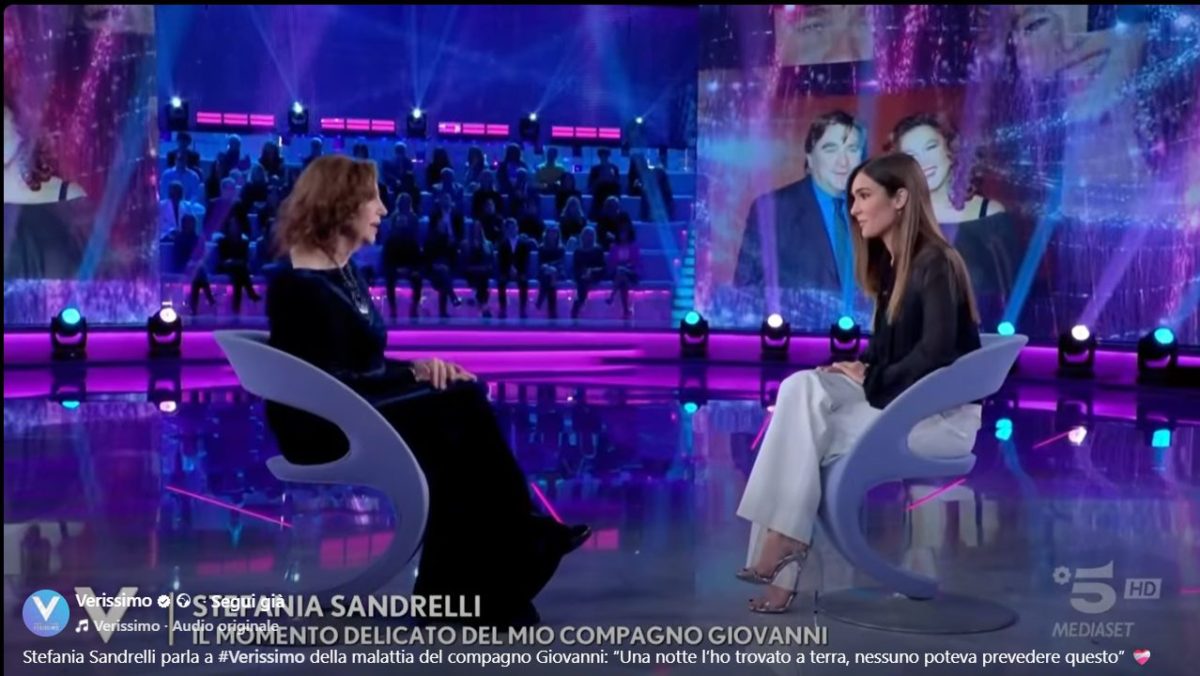 Stefania Sandrelli parla della malattia del suo compagno "é lunga ma