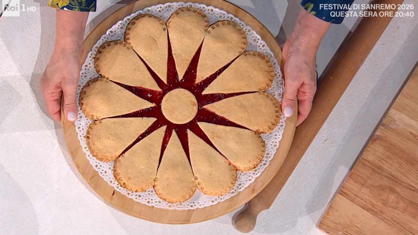 la crostata fiore di natalia cattelani