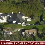 sparatoria los angeles rihanna