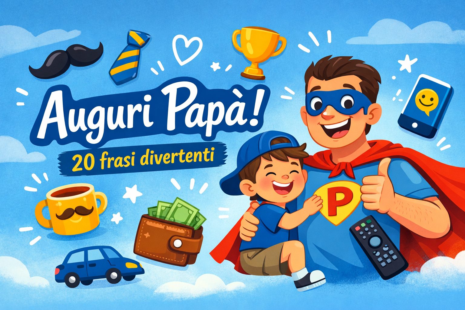 frasi festa papà auguri