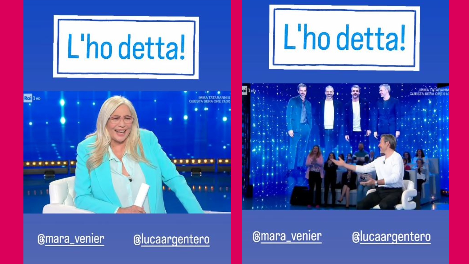 mara venier lascia domenica in