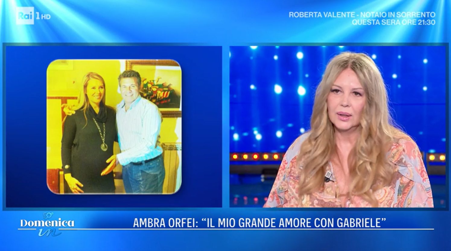 ambra orfei a domenica in