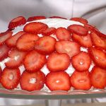 zuccotto con le fragole ricetta geo stefania grandinetti