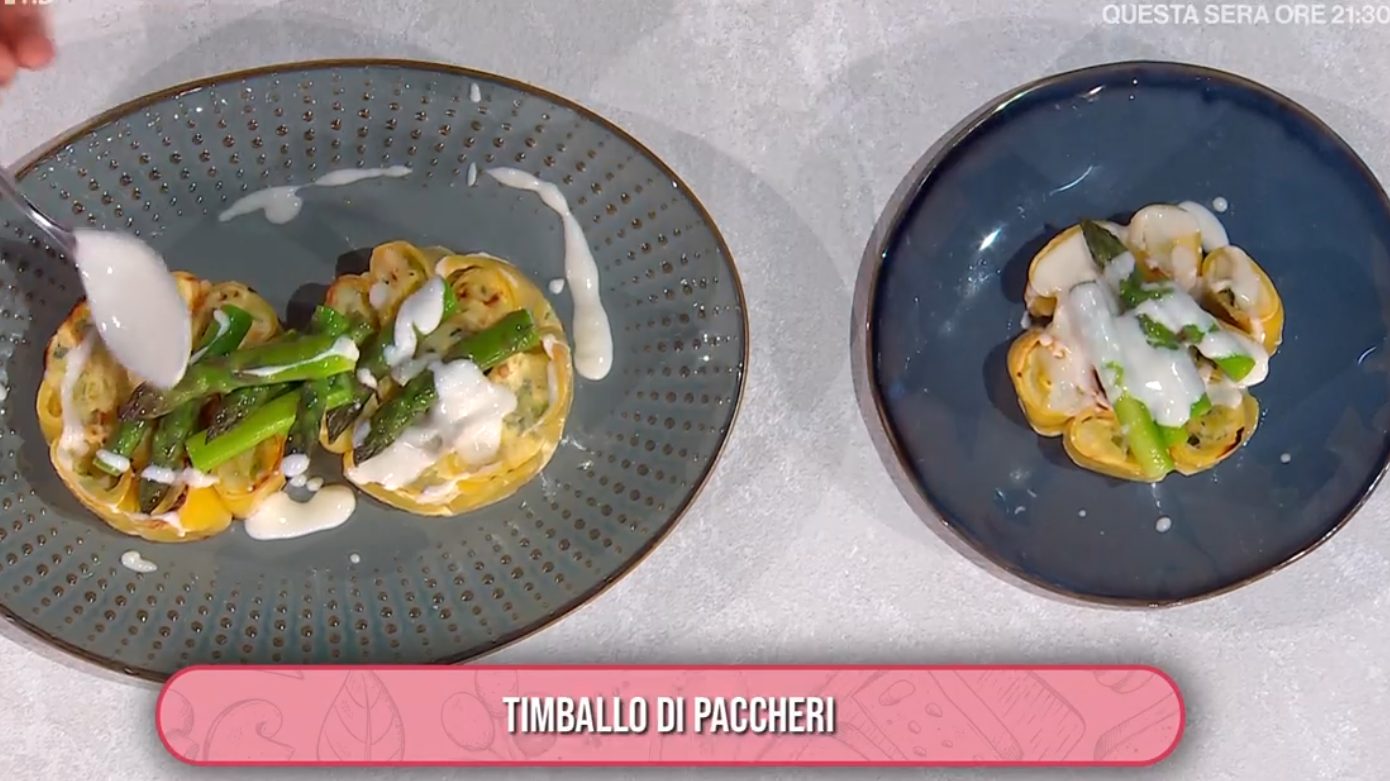 il timballo di paccheri degli improta