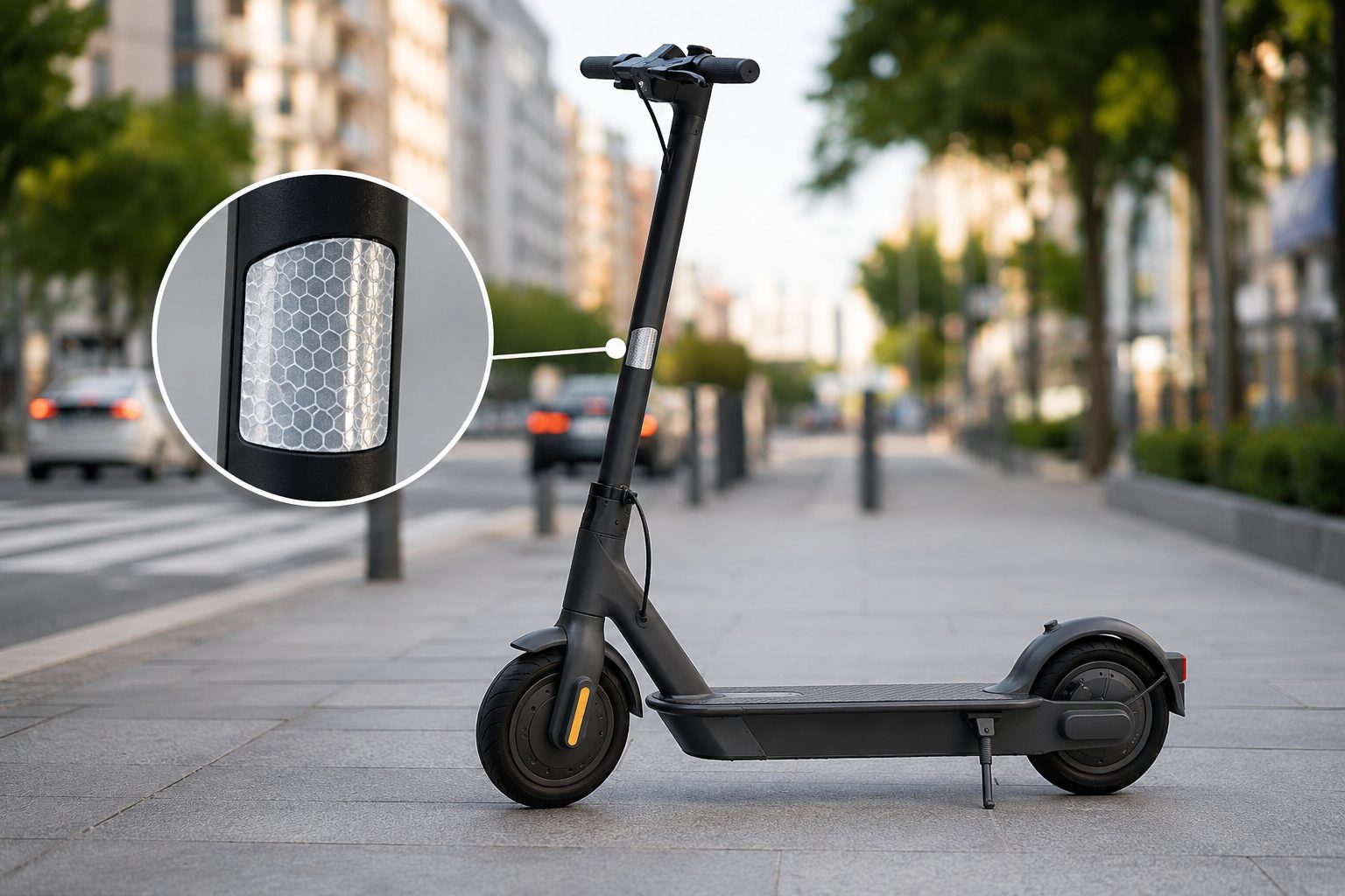 monopattini elettrici targa adesiva