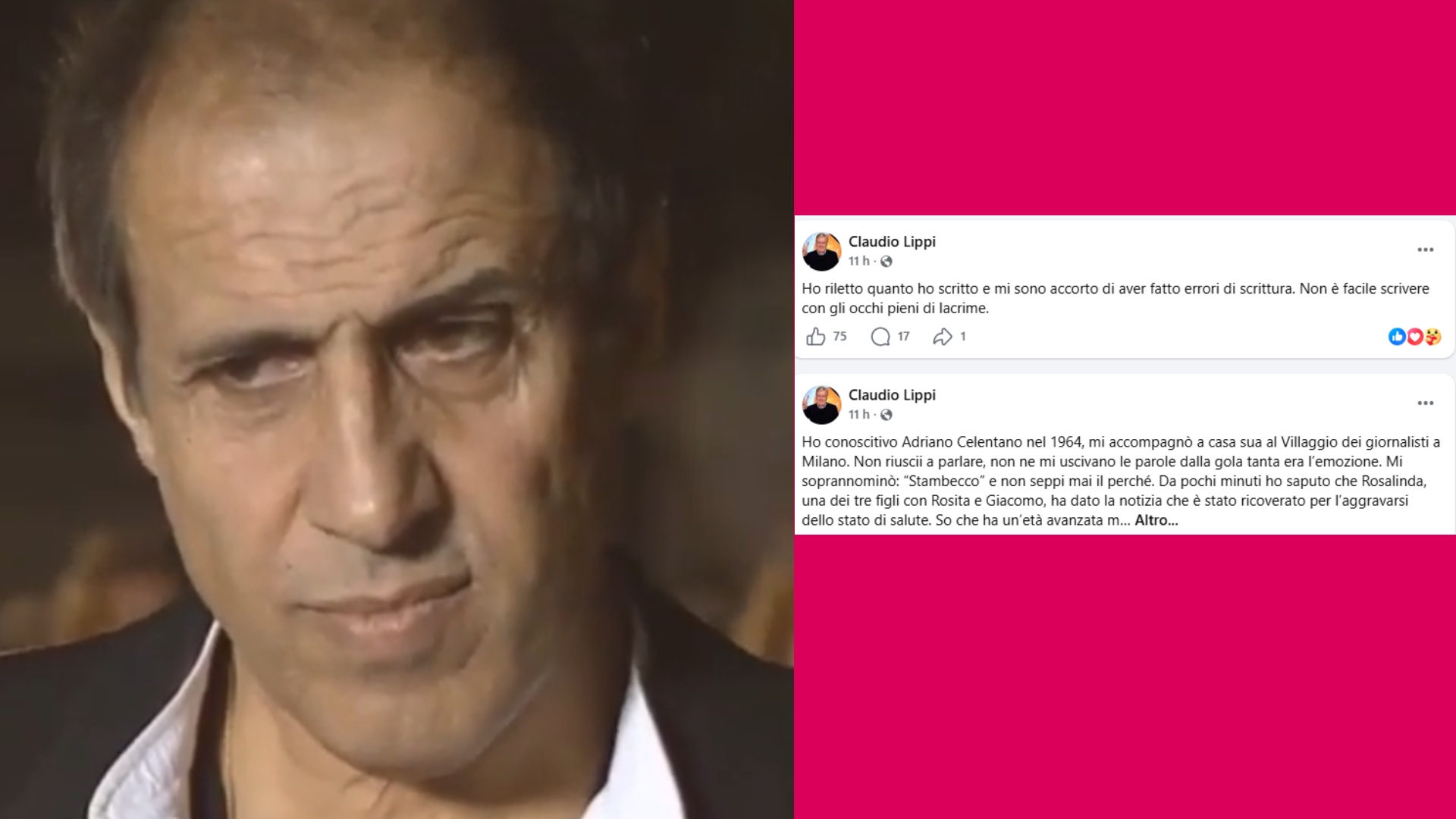 adriano celentano lippi