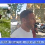 Totti ilary tribunale