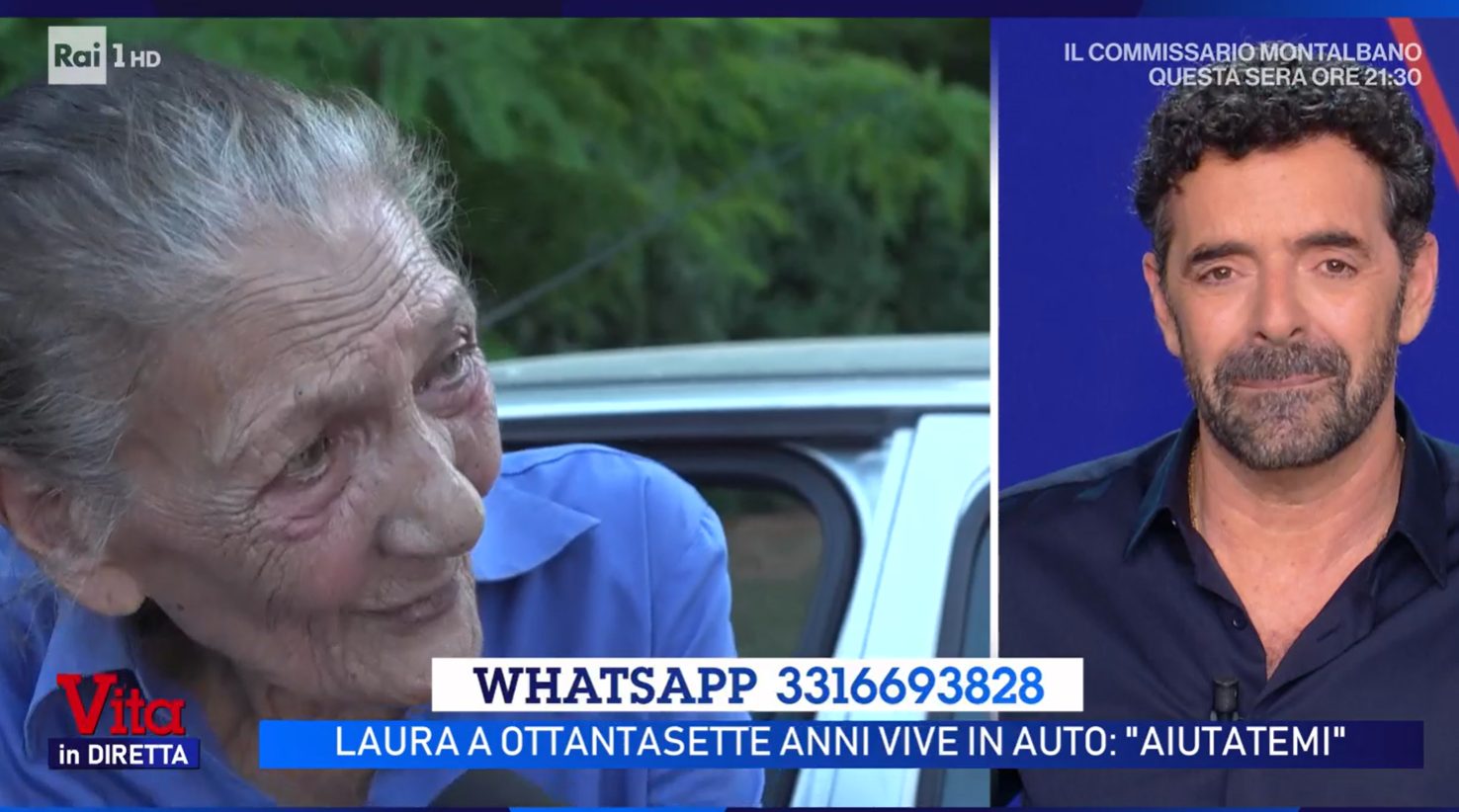 lacrime matano vita in diretta nonna laura