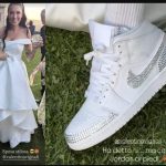 matrimonio valentina vignali scarpe da ginnastica