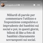 selvaggia lucarelli foto bimbi social