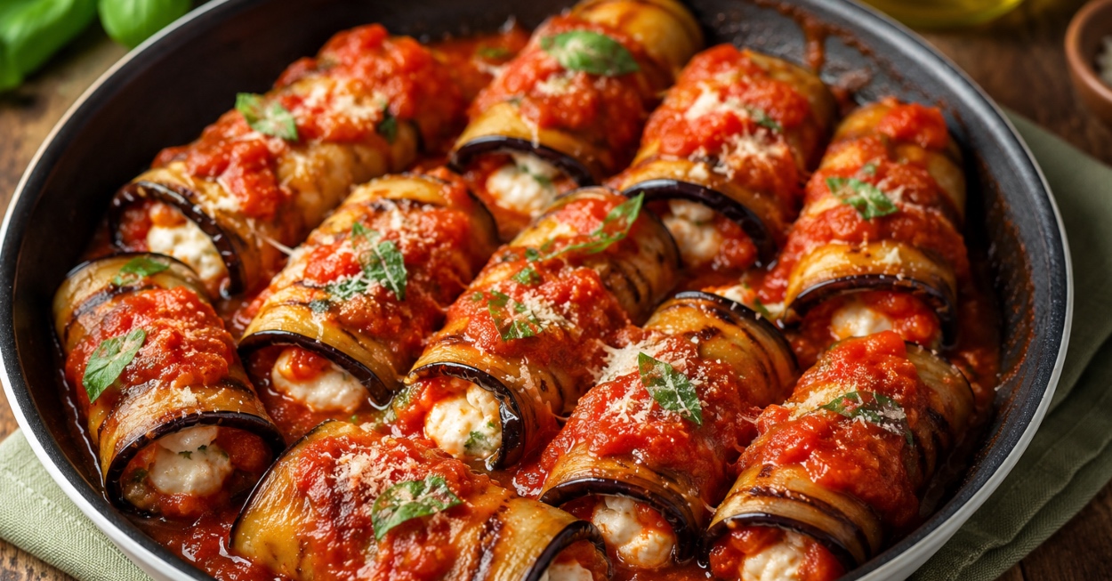 involtini melanzane padella