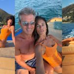 Daniela Ferolla con suo marito