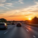 viaggiano in autostrada con il figlio morto