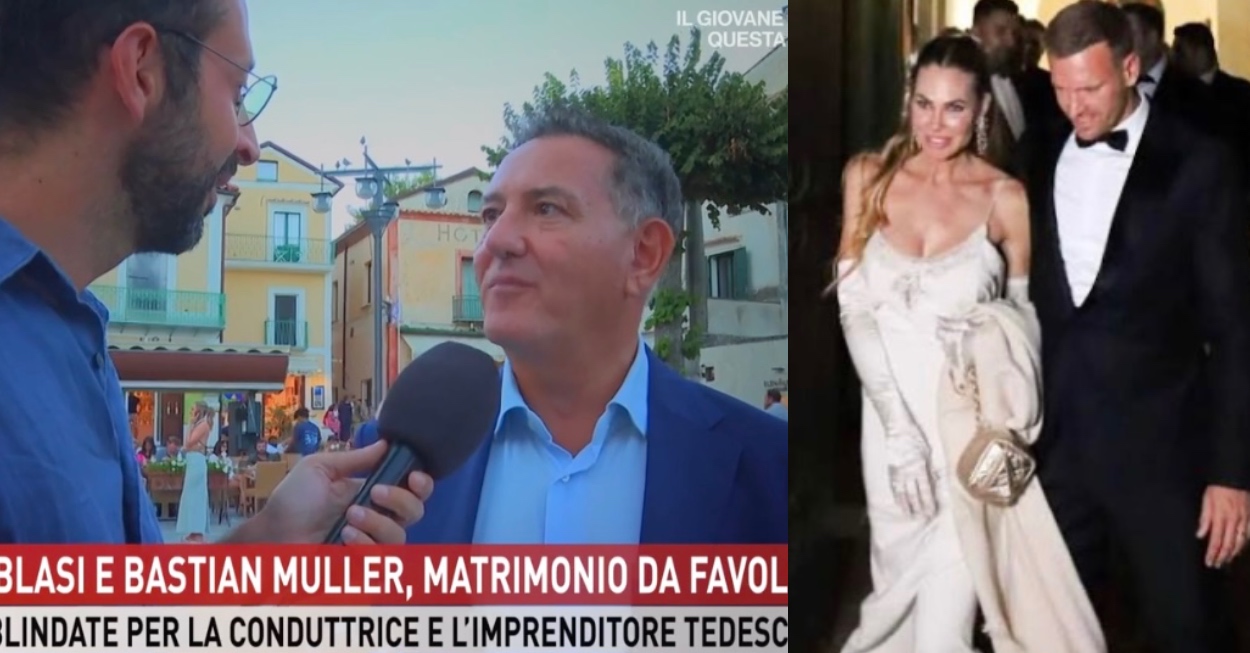 Ilary Blasi torta matrimonio
