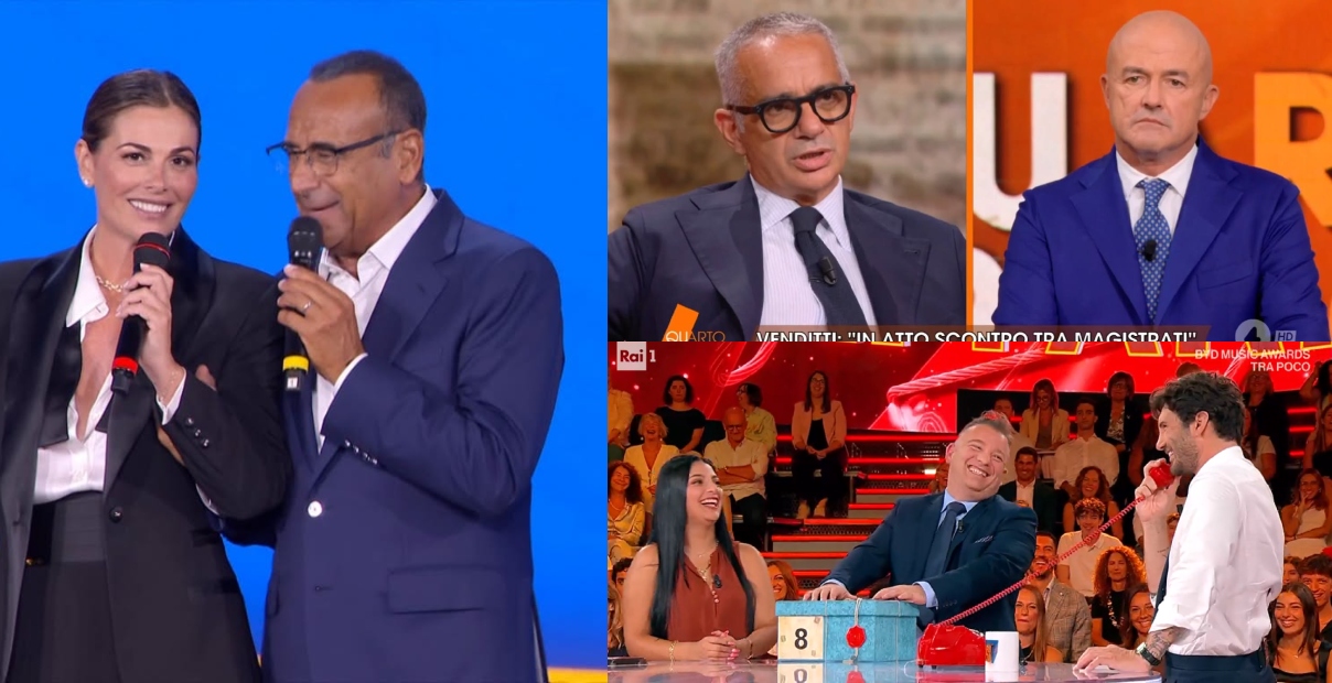 gli ascolti del 18 settembre 2026
