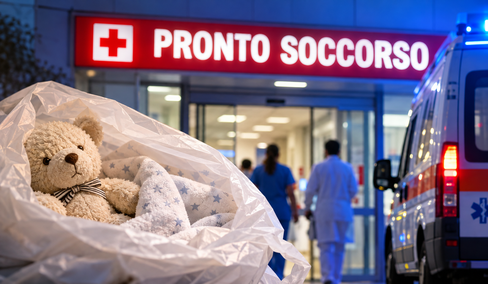 cecina neonato morto ospedale