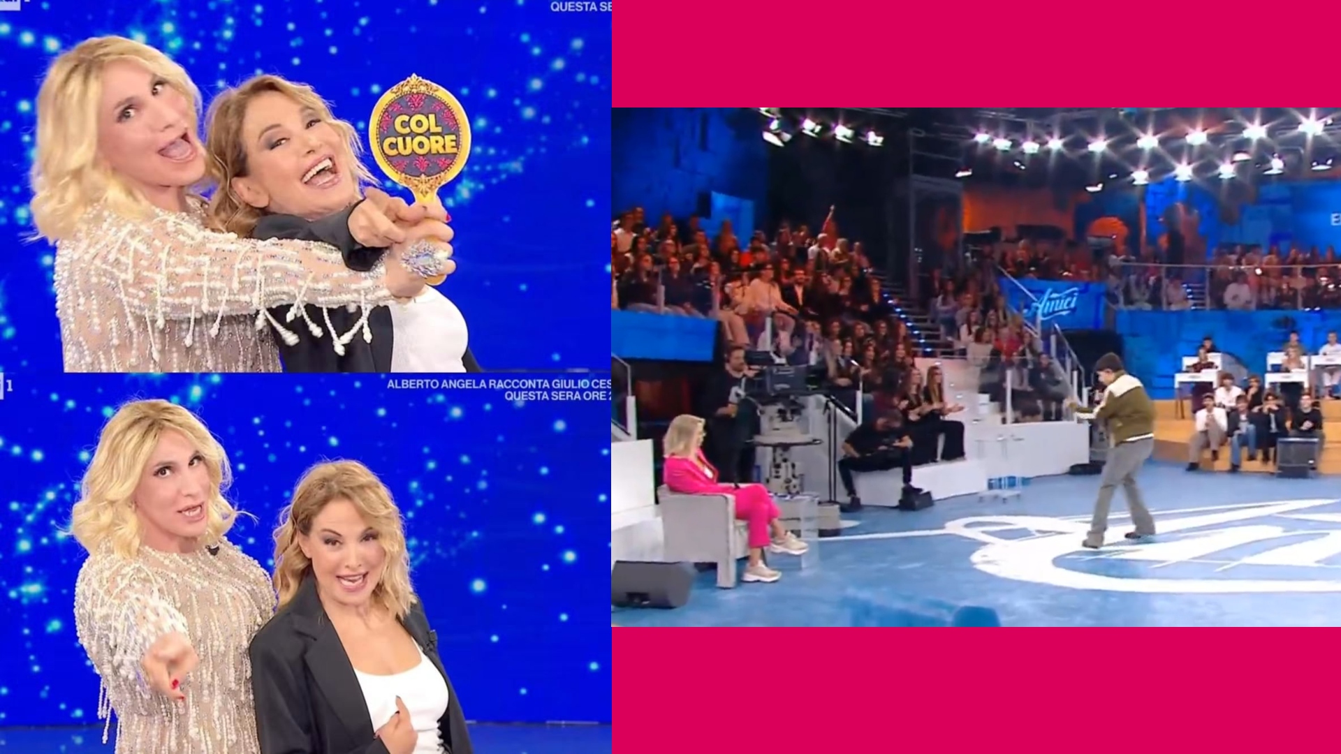 gli ascolti di domenica in amici