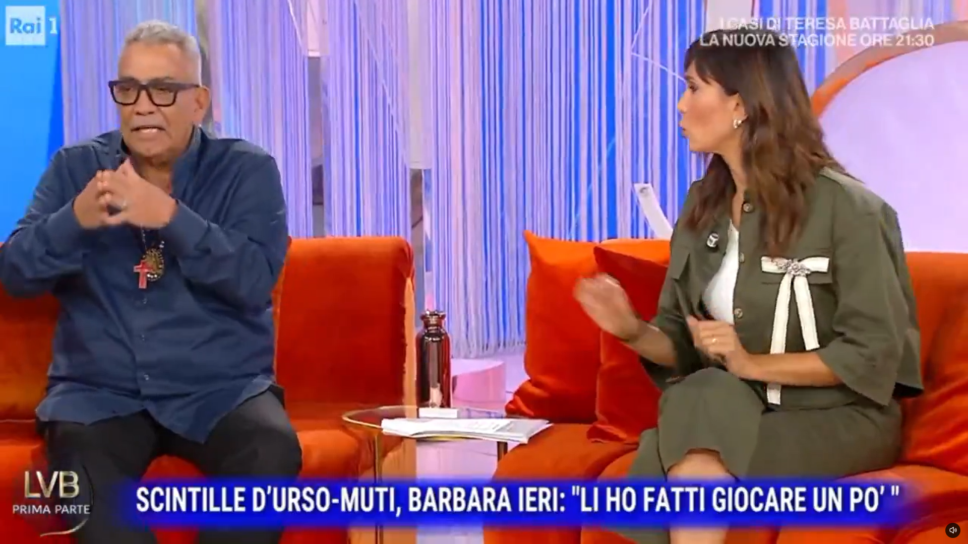 Mariotto stuzzica Barbara d’Urso: “non regge il confronto con Ornella Muti”