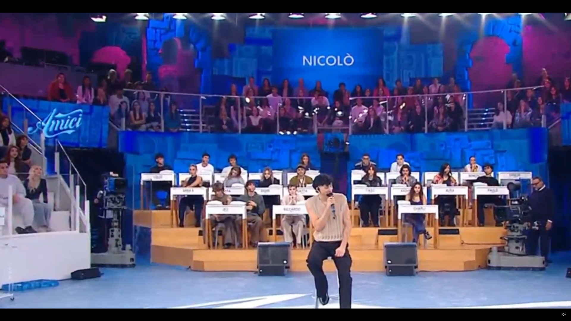 gli ascolti di amici domenica