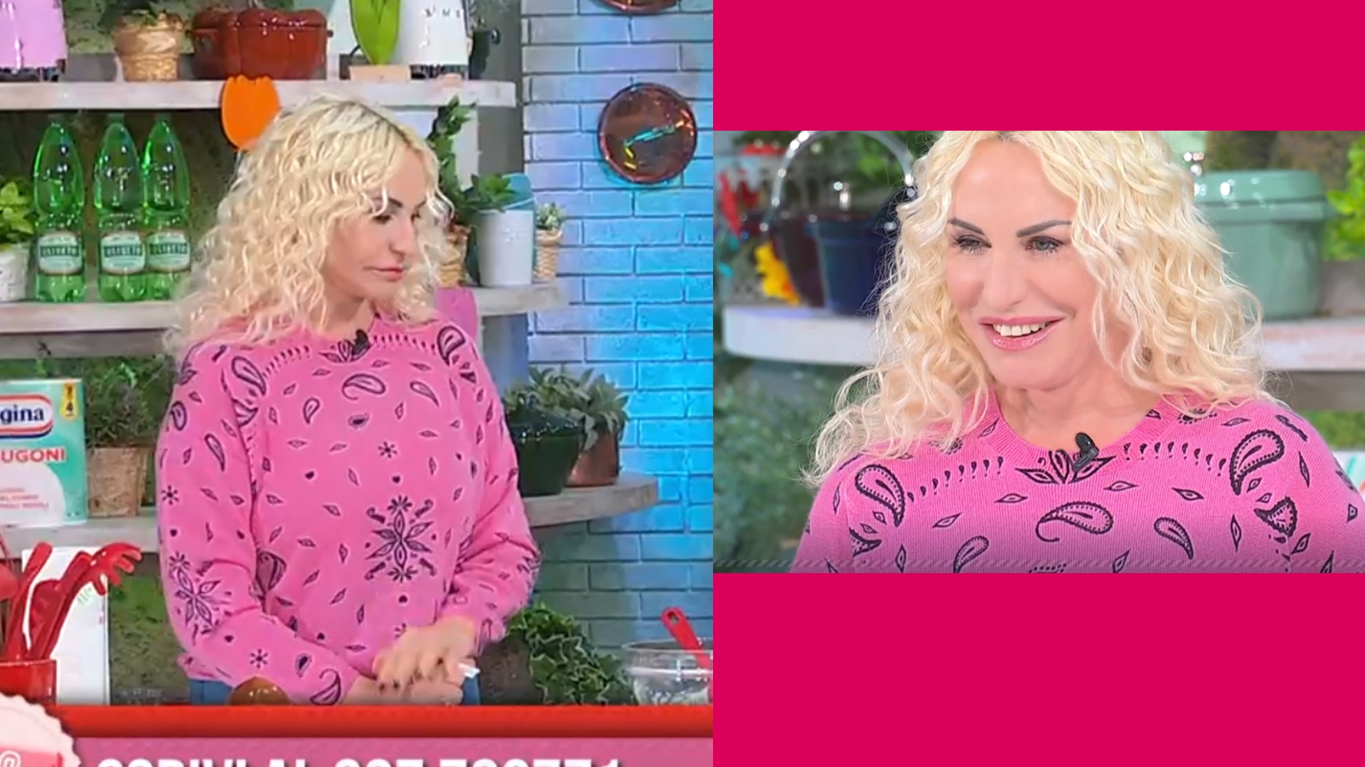antonella clerici maglione