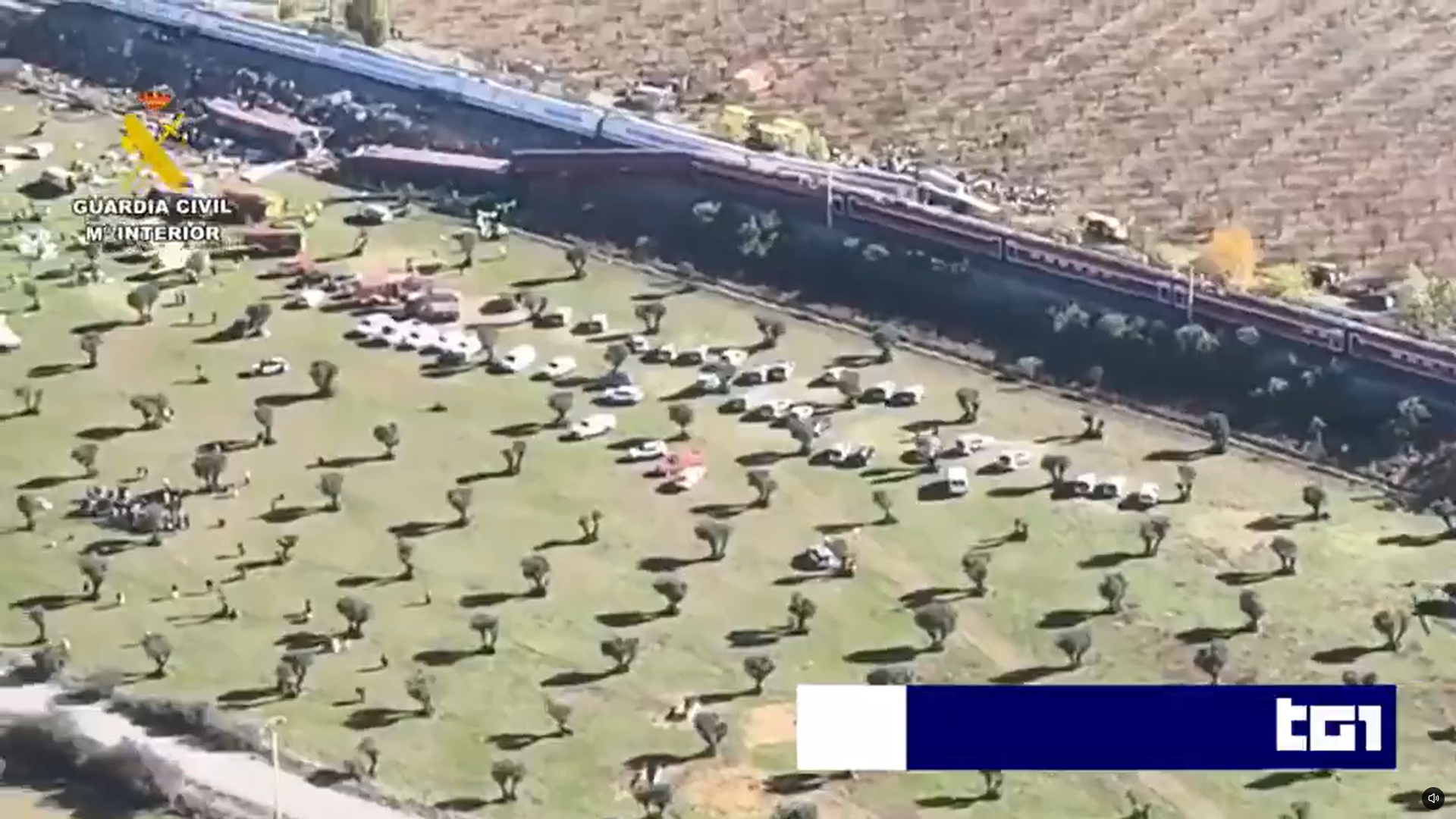 spagna incidente treni